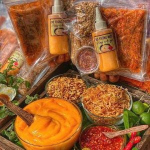 Set Bánh Tráng Dẻo Ruốc Bơ Trứng Muối